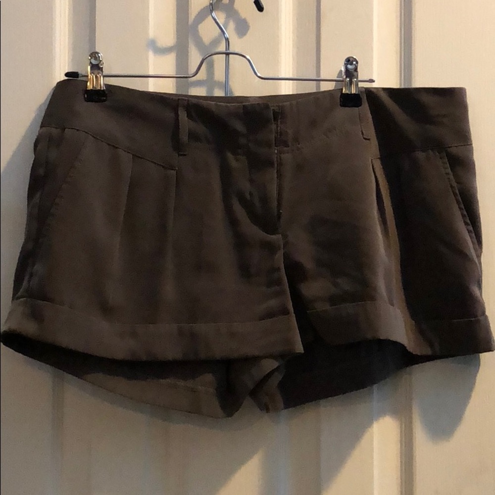 Express khaki dress shorts
